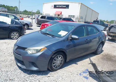 2014 Toyota Corolla Le z USA, uszkodzony, nr VIN 2T1BURHE6EC145445